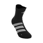 adidas Kläder adidas Adizero Löparsockor Unisex - svart, vit
