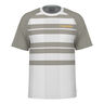 Performance T-shirt Herrar-Vit,Beige
