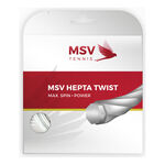 MSV MSV Hepta-Twist Strängset 12m-Vit