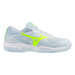 Mizuno Tennisskor Mizuno Break Shot 5 Allroundsko Damer-vit, neongul