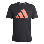 adidas Kläder adidas Essentials Feel Ready Logo T-shirt Herrar - svart, korall