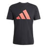 Essentials Feel Ready Logo T-shirt Herrar - svart, korall