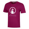 Trainings T-shirt Herrar-berry, vit