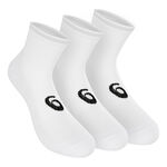 ASICS Kl&auml;der ASICS Quarter Sportstrumpor 3-pack-Vit,Svart