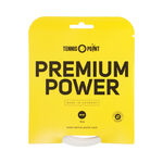 Tennis-Point Tennis-Point Premium Power Strängset 12m-Vit