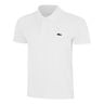 Ribbed Collar Polo Herrar - vit