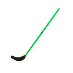 TOOLZ Träningsutrustning TOOLZ Hockey Stick Kids (70cm) Landhockeyklubbor-Neongrön,Svart
