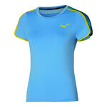 Mizuno Kläder Mizuno Frontier T-shirt Damer-Turkos