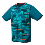 Yonex Kl&auml;der Yonex Crew Neck T-shirt Herrar-Petrol