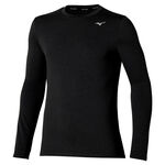 Mizuno Kläder Mizuno Core Impulse Löpartröja Herrar - svart, 