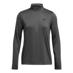 Under Armour Kläder Under Armour Tech 1/2 Zip Långärmat Damer-Grå