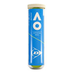 Dunlop Tennisbollar Dunlop Australian Open 4-pack Rör