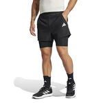 adidas Kläder adidas Gym+ 2In1 Shorts Herrar-Svart