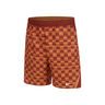 Court Dri-FIT Victory High Rise 9in All Over Print Shorts Herrar-Orange,Brun