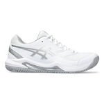 ASICS Tennisskor ASICS Gel-Dedicate 8 CLY Sko För Grus Damer-Vit,Silver