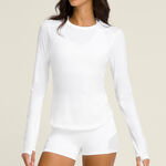 Wilson Långärmat Wilson W All Day Long Sleeve Långärmat -vit