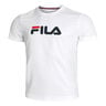 Logo T-shirt Herrar-Vit,Mörkblå