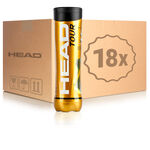 HEAD Trycksatt boll HEAD Tour Swiss Official 4-pack rör 