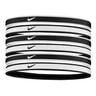 Swoosh Sport Tipped H&aring;rband 6-pack-Vit,Svart