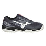 Mizuno Tennisskor Mizuno Break Shot 5 Sko För Grus Herrar-Grå,Vit