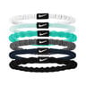 Flex Hair Tie H&aring;rband 6-pack Unisex - flerf&auml;rgad, vit