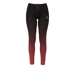 Odlo Kläder Odlo Print Tights Damer-Röd