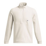 Under Armour Kläder Under Armour Expanse Fleece Half-Zip Tröja Herrar-Creme,Svart