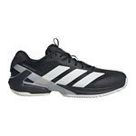adidas Tennisskor adidas Adizero Ubersonic 5 Sko För Grus Herrar-Svart,Silver