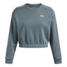 Rival Fleece Piped Crew Tröja Damer - blågrå, 