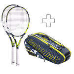 Babolat 2x Pure Aero Lite plus Schlägertasche