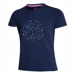 BIDI BADU Kläder BIDI BADU Heshima Lifestyle Tee T-shirt Damer - mörkblå, flerfärgad