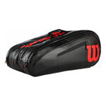 Wilson Tennisväskor Wilson Elite Racketväska 15 Special Edition-Svart,Röd