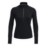 Qualifier Run Half-Zip Långärmat Damer-Svart