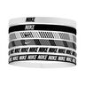 Nike Flex Classic Printed H&aring;rband 6-pack-Vit,Svart