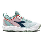 Diadora Tennisskor Diadora Speed Blushield Fly 4 + Sko F&ouml;r Grus Damer-Vit,Mint