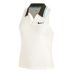 Nike Kl&auml;der Nike Court Dri-FIT Slam Linne Damer-Creme,Brun