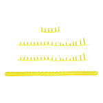 Tecnifibre Rackettillbehör Tecnifibre T-Fight TF-X1 V2 275 Set Med Band Med Öglor-Gul