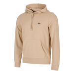 Lacoste Kläder Lacoste Urban Lifestyle Huvtröja Herrar-Beige