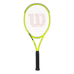 Wilson Tennisracket Wilson Clash 100L V2.0 Bright neon yellow Tour racket Testracketar