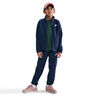 Dri-Fit Full-Zip Träningsoverall Barn - mörkblå, 