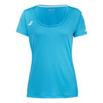 Babolat Kläder Babolat Play Cap Sleeve T-shirt Damer-Turkos