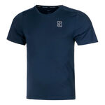 Nike Tenniskl&auml;der Nike Court Dri-Fit Advantage T-shirt Herrar-M&ouml;rkbl&aring;,Vit