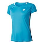 Lotto Lotto Squadra II PL T-shirt Damer-Turkos,Vit