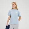 Soffio T-shirt Damer-Ljusblå,Vit