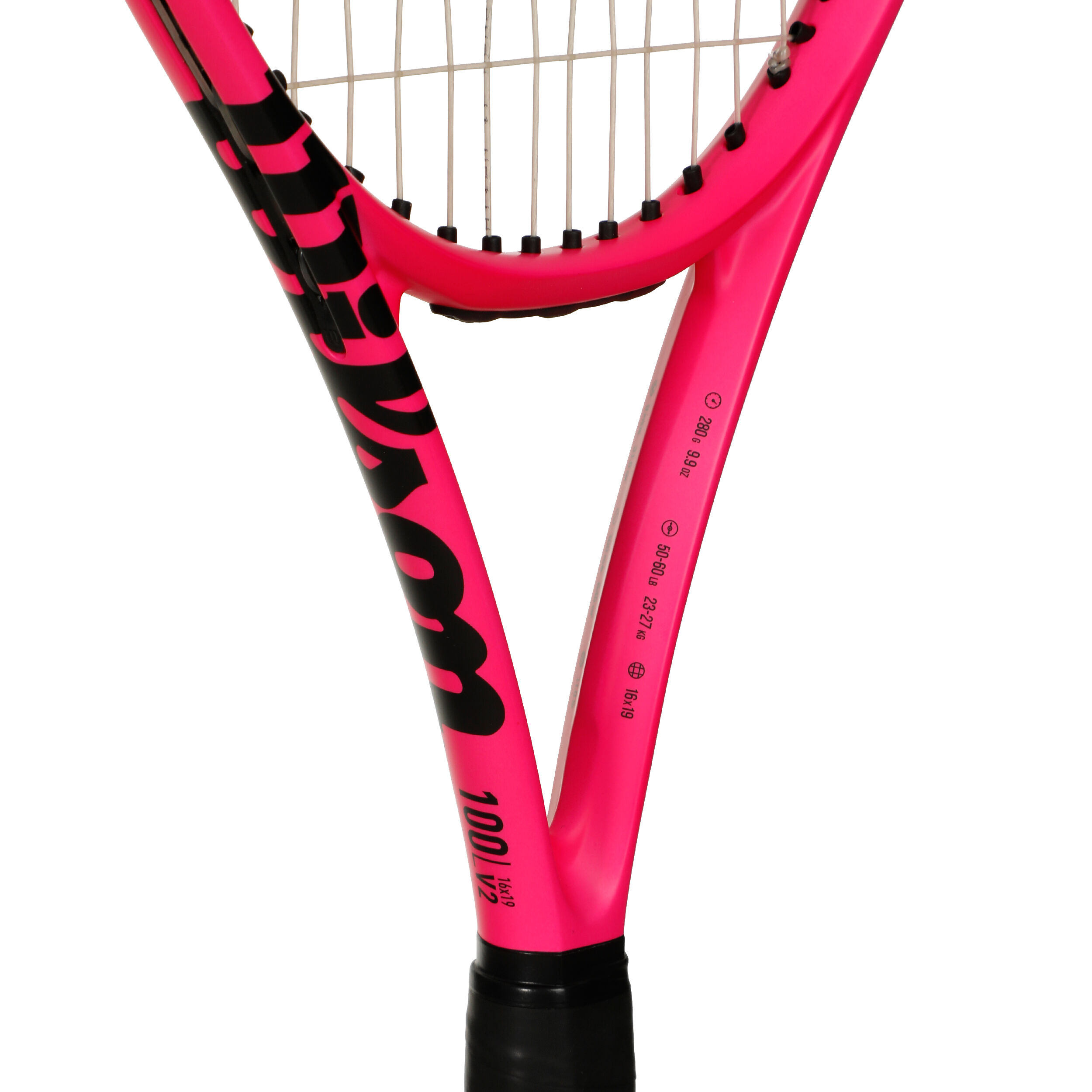 Wilson CLASH 100L Tennis Racket Neon Pink NEW Lightweight