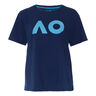 AO Stack Print Core Logo T-shirt Damer - mörkblå, 