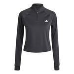 adidas Kl&auml;der adidas Essentials 1/4 Zip L&aring;ng&auml;rmat Damer-Svart