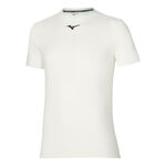 Mizuno Kläder Mizuno Frontier Shadow Graphic T-shirt Herrar-Vit