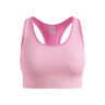 Seamless Medium Padded Sport Sport-beh&aring; Damer-pink