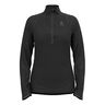 Zeroweight Ceramiwarm Reflective Mid Layer Half-Zip Löpningstopp Damer-Svart